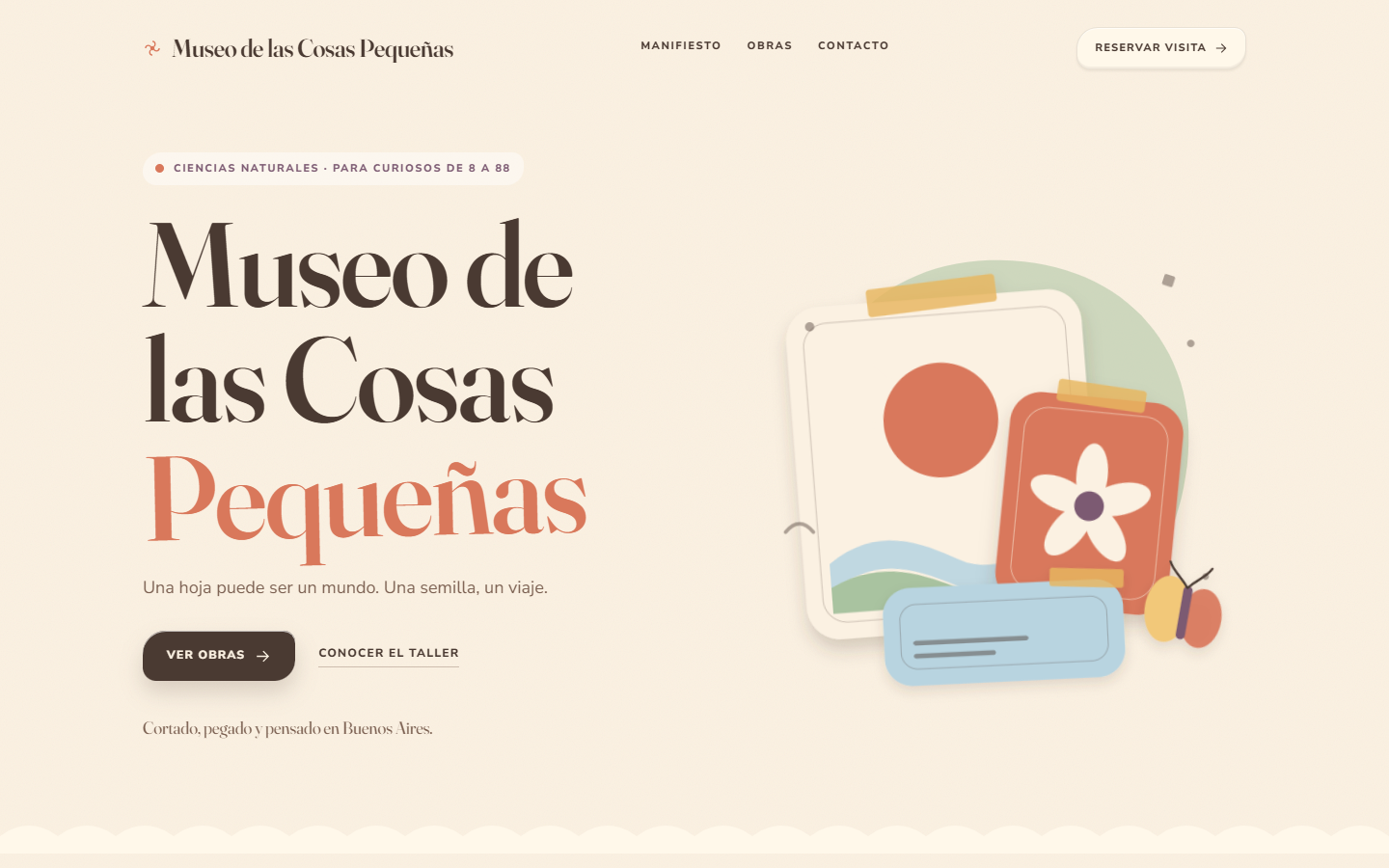 Museo de las Cosas Pequeñas, Paper Craft